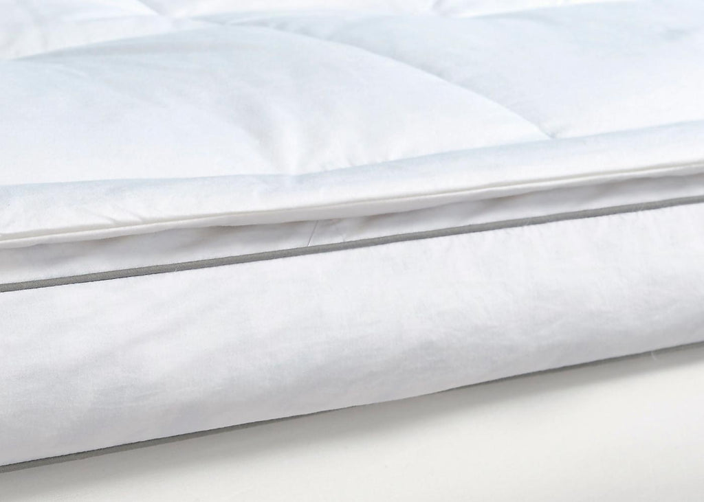 3-Inch White Down Fiber Top Featherbed Topper