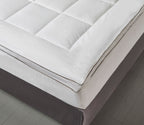 3-Inch White Down Fiber Top Featherbed Topper