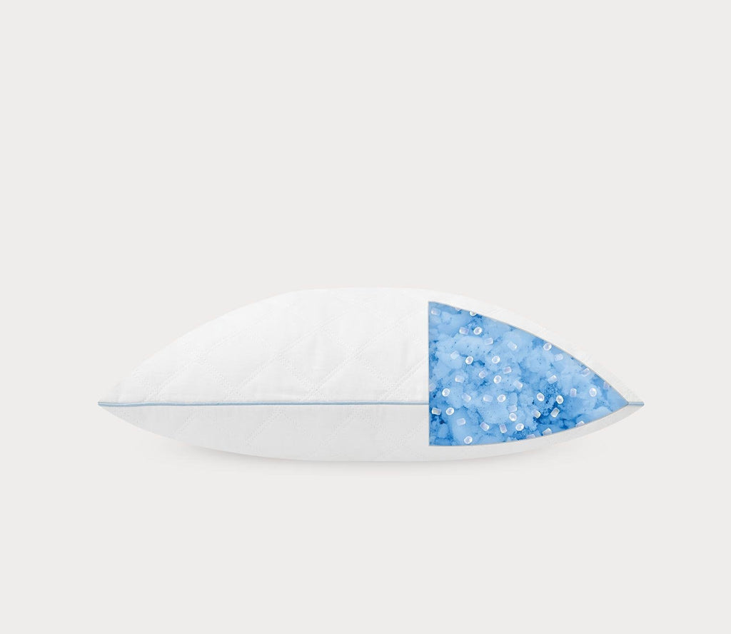 Gel-2 Infused Memory Foam Cluster and Gel Bead Pillow