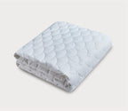 Damask Dot Cotton Top Stain-Resistant Mattress Pad
