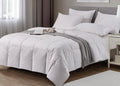 All Season White Down Fiber Cotton Comforter