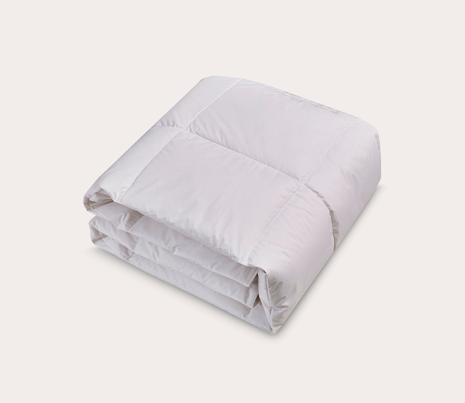 All Season White Down Fiber Cotton Comforter