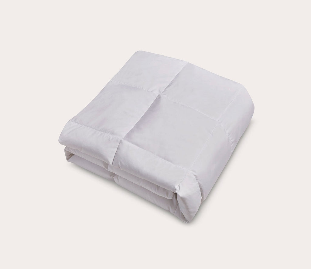 All Season Microfiber White Goose Feather and Down Fiber Comforter