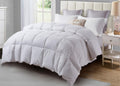 All Season Hypoallergenic White Down Cotton Comforter