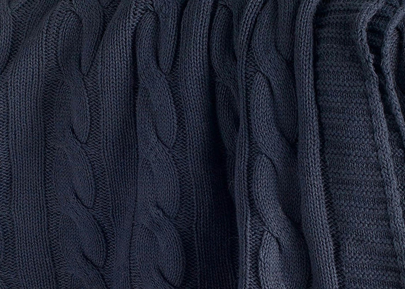 Cable Knit Throw Blanket in 6 Colors