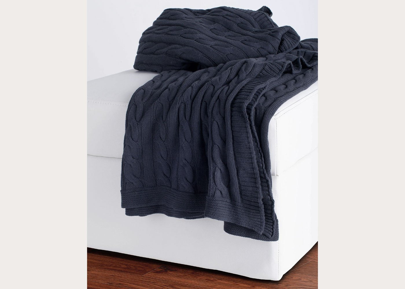 Cable Knit Throw Blanket in 6 Colors