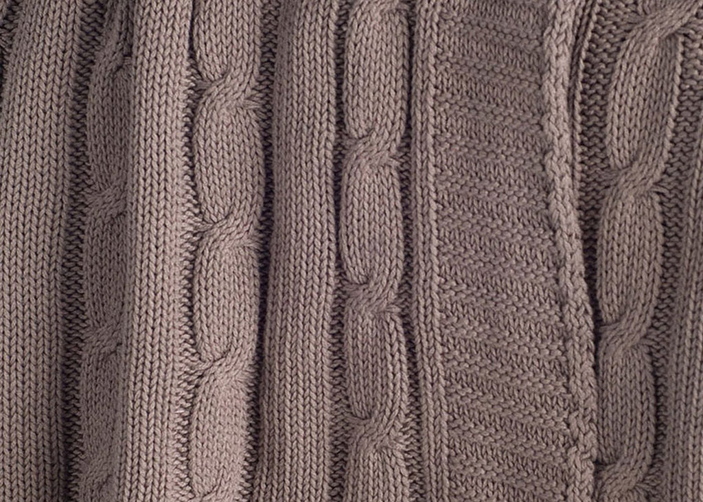 Cable Knit Throw Blanket in 6 Colors