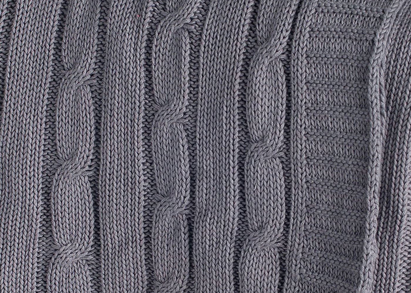 Cable Knit Throw Blanket in 6 Colors