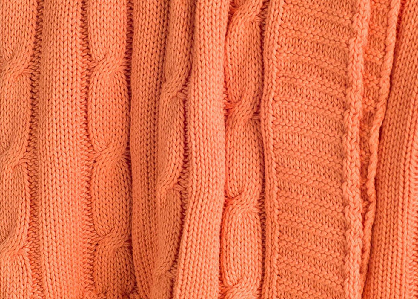 Cable Knit Throw Blanket in 6 Colors
