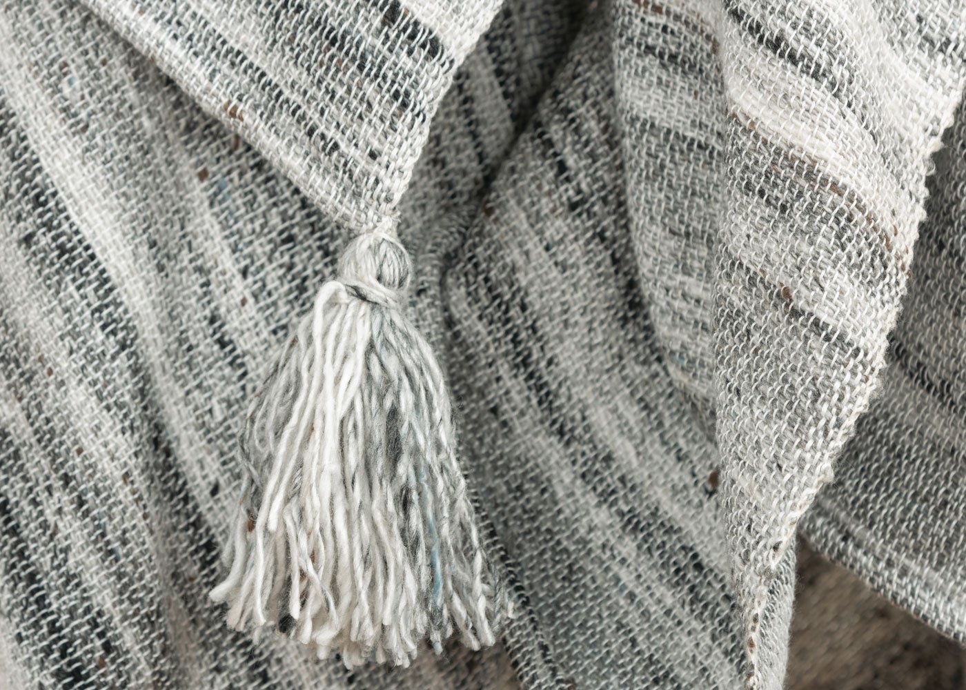 Abstract Woven Throw Blanket in 3 Colors