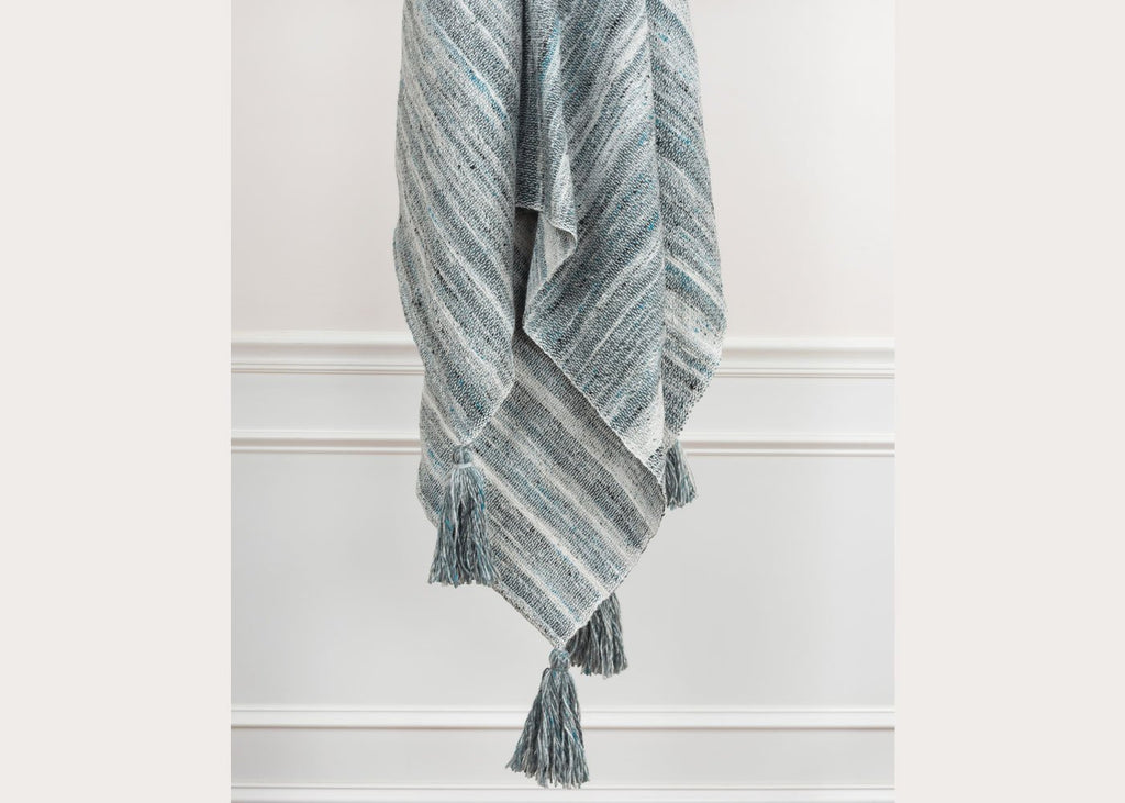 Abstract Woven Throw Blanket in 3 Colors