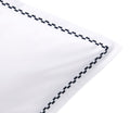 Embroidered Extra-Long-Staple Cotton Percale Pillowcase