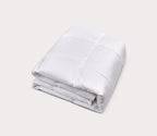 All Season White Down Fiber Comforter Light to Medium Warmth