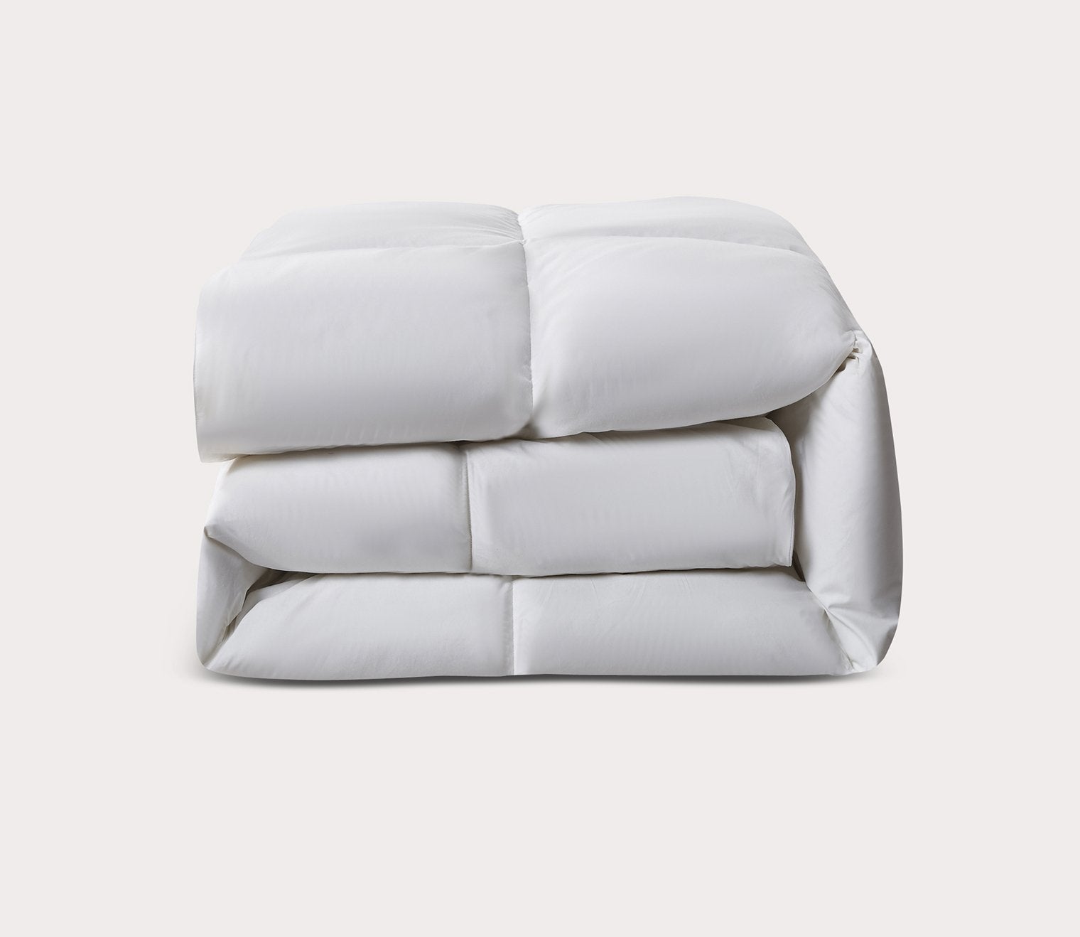 All Season White Goose Feather and Down Fiber Comforter