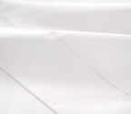 Organic Cotton Percale Flat Sheet with Embroidery