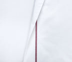 Organic Cotton Percale Flat Sheet with Embroidery
