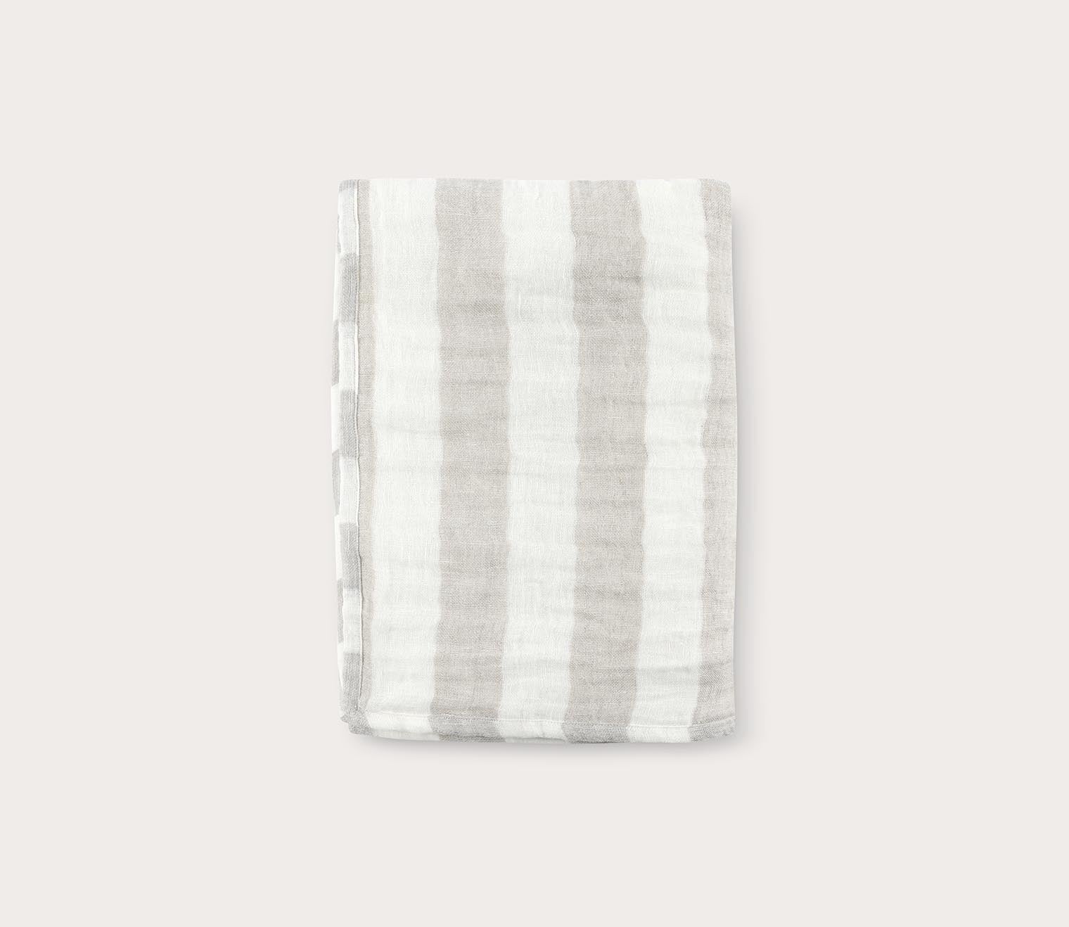 Atwater Ivory Natural Throw Blanket