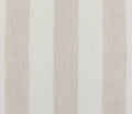 Ivory Natural Linen Stripe Throw Pillow 26x26