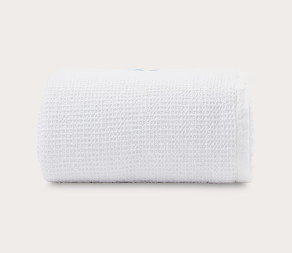 Baia Waffle Weave Cotton Bed Blanket
