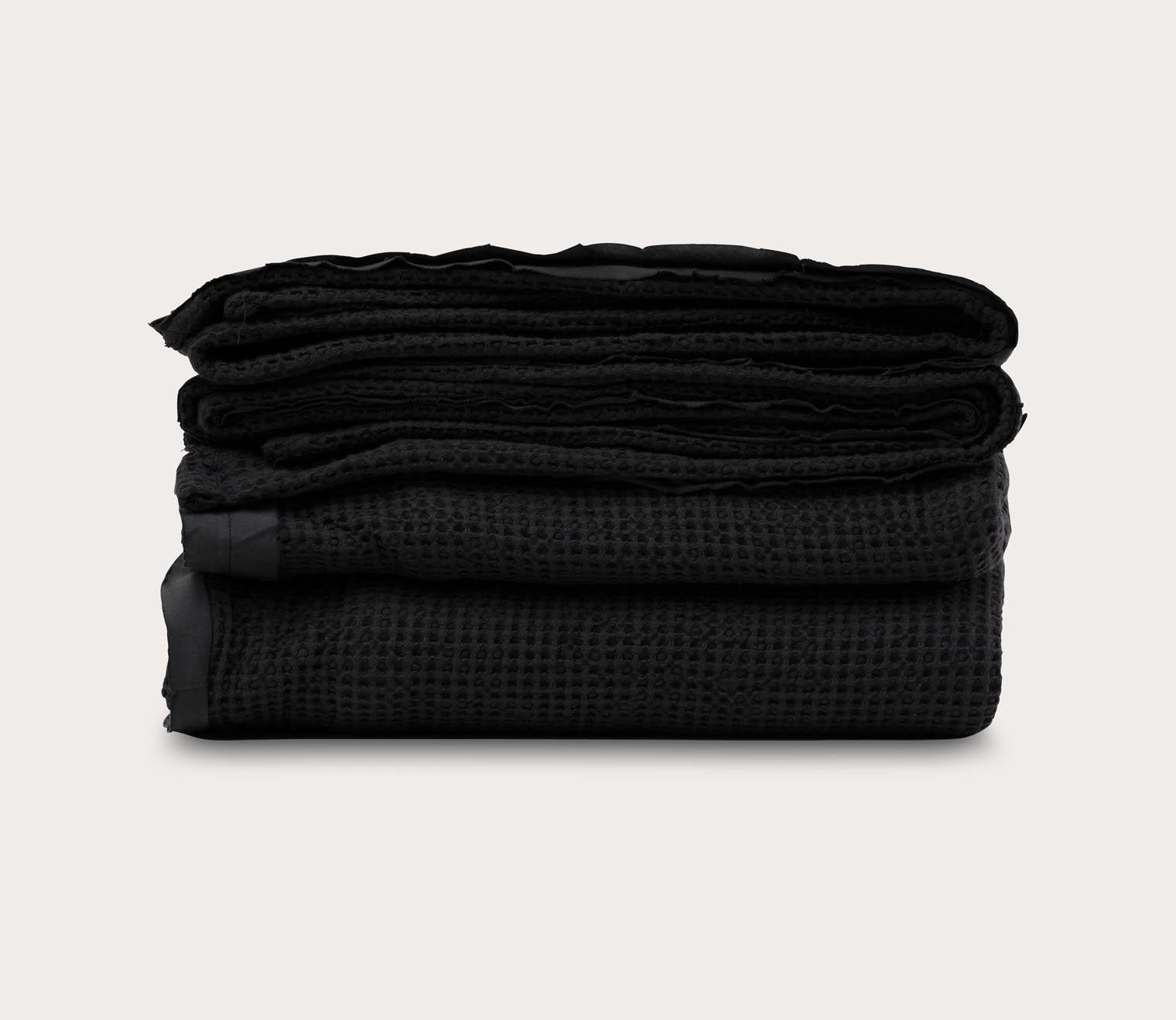 Baia Waffle Weave Cotton Bed Blanket