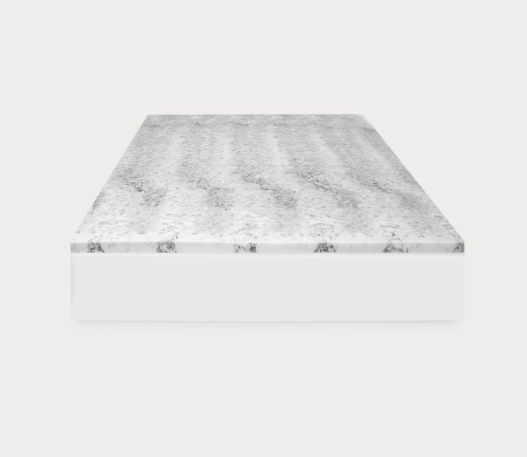 Bamboo Charcoal Infused 2-Inch Memory Foam Mattress Topper