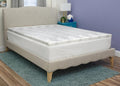 Bamboo Charcoal Infused 2-Inch Memory Foam Mattress Topper