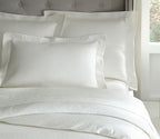 Long-Staple Cotton Diamond Pique Pillow Shams