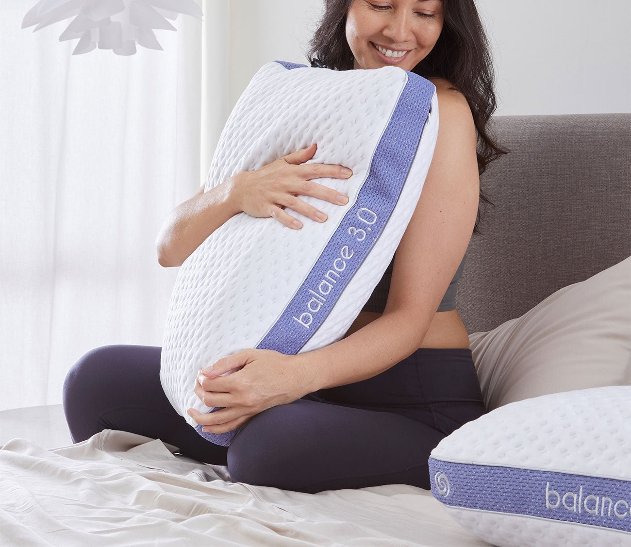 Queen Size Fiber Pillow for All Sleepers
