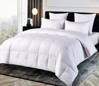 Damask Stripe Extra Warmth Down Alternative Comforter