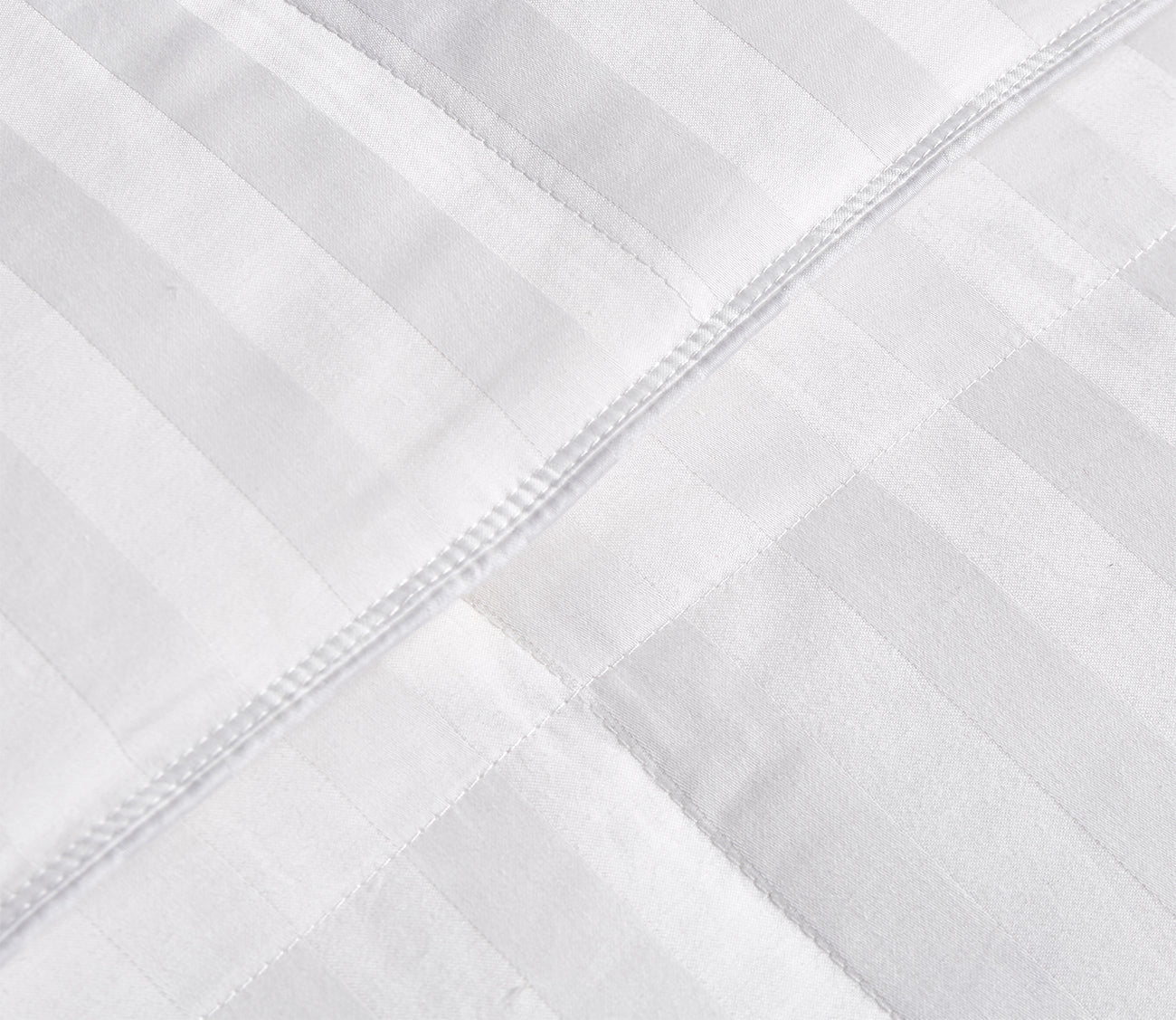 Blue Ridge Home Cotton Damask Stripe Down Alternative Comforter