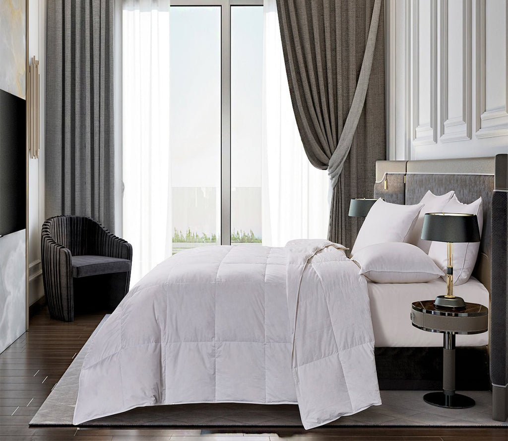 Blue Ridge Home Naples Hungarian White Goose Down Comforter