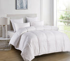 Windowpane Cotton Extra Warmth Down Alternative Comforter