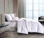 Windowpane Cotton Extra Warmth Down Alternative Comforter