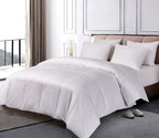 Pima Cotton White Goose Down Comforter 1000TC