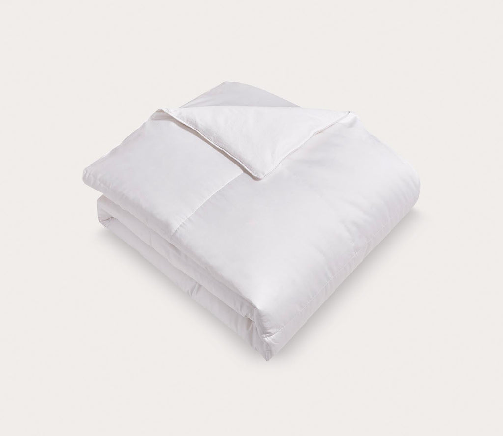 Blue Ridge Pima Cotton European White Goose Down Comforter