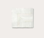 Extra-Long-Staple Cotton Sateen Flat Sheet Jacquard