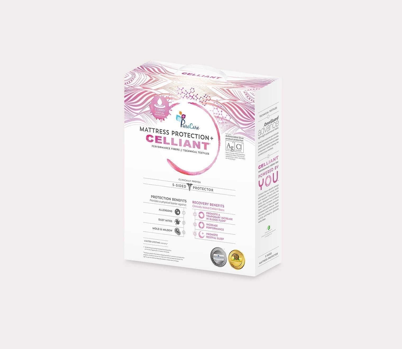 Celliant 5-Sided Mattress Protector