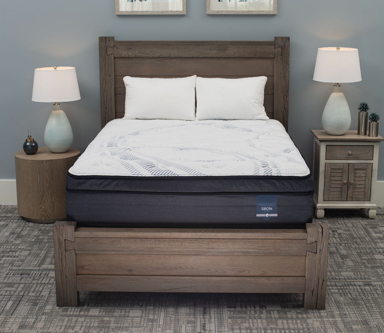 Europa Euro Top Tri-Zoned Innerspring Mattress