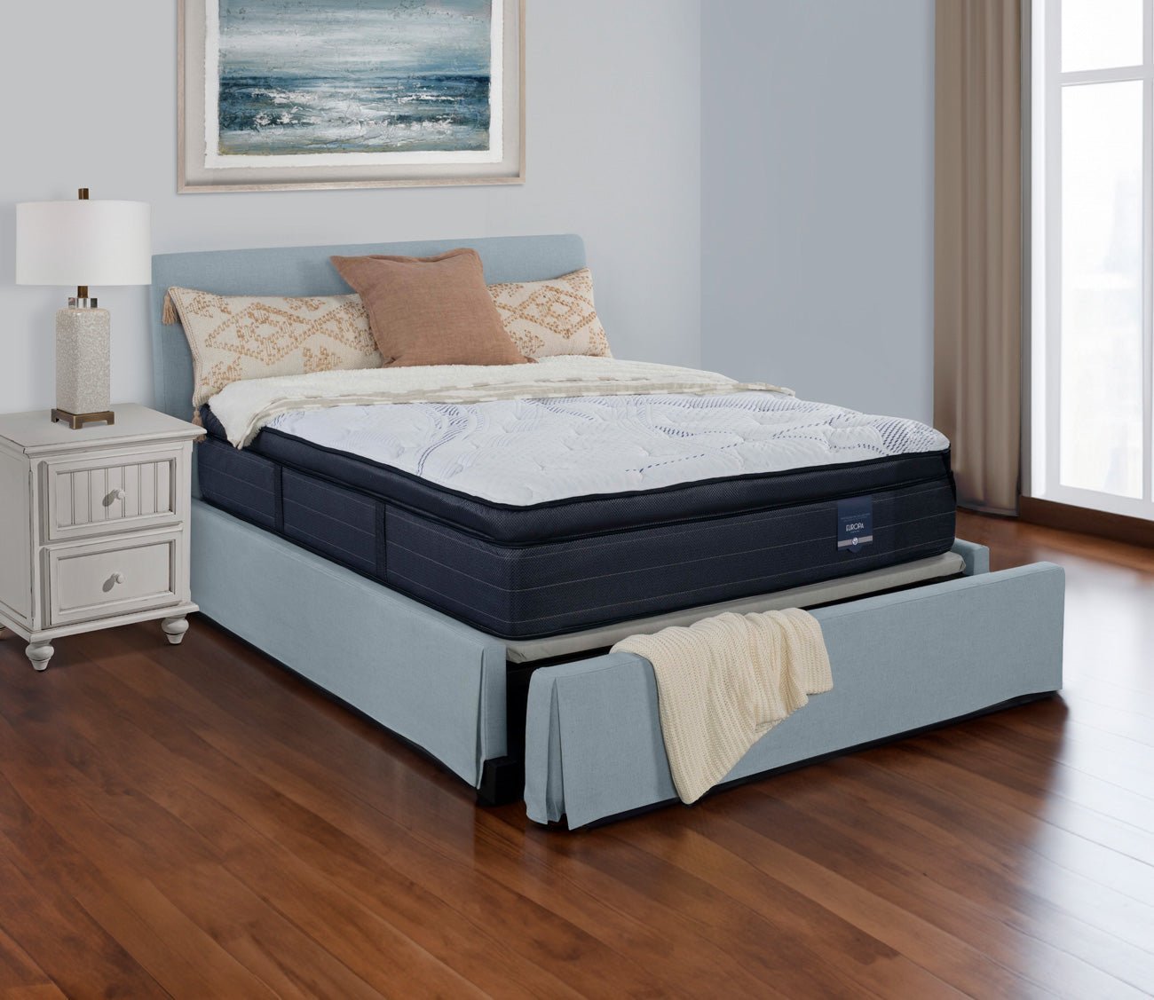 Europa Euro Top Tri-Zoned Innerspring Mattress