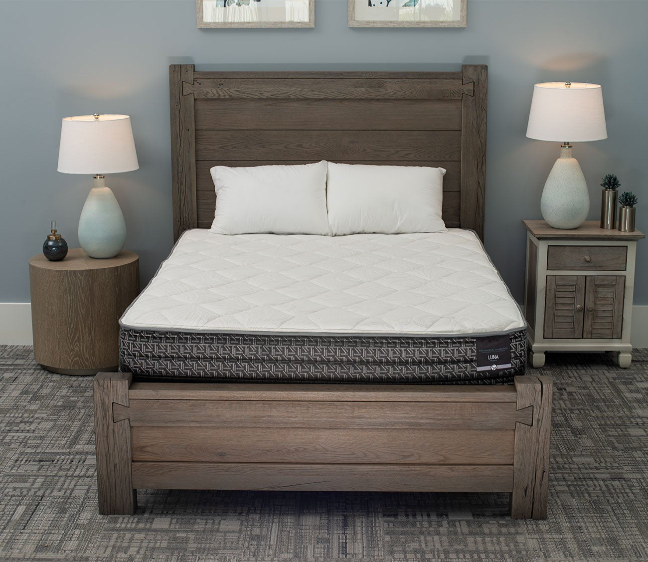 Luna Plush 460-Coil Offset Innerspring Mattress