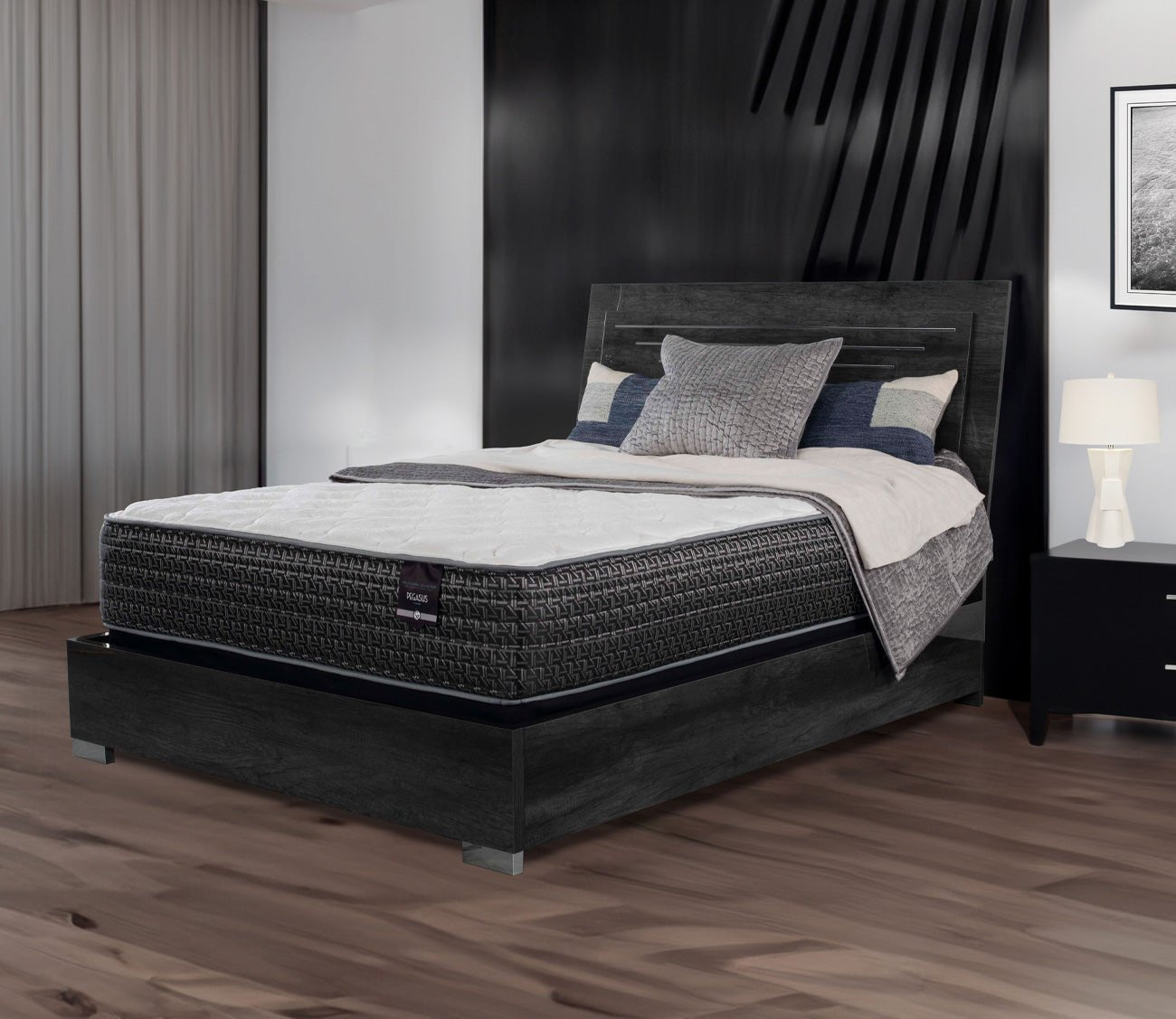 Pegasus Plush 832-Coil Zoned Innerspring Mattress