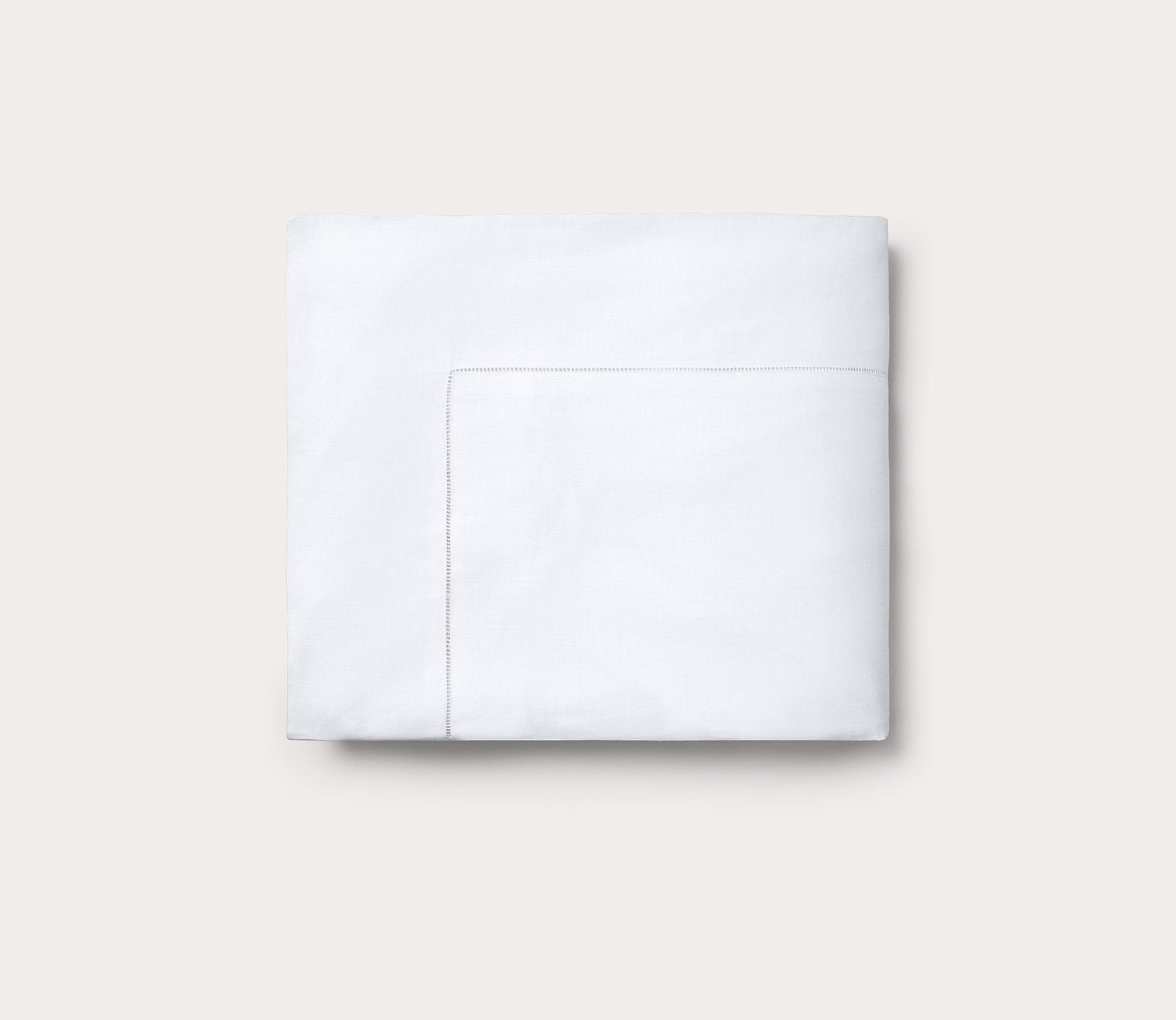 Classico White Linen Duvet Cover