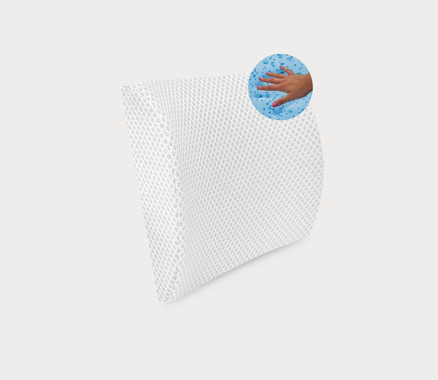 Conforming Memory Foam Lumbar Back Support Pillow