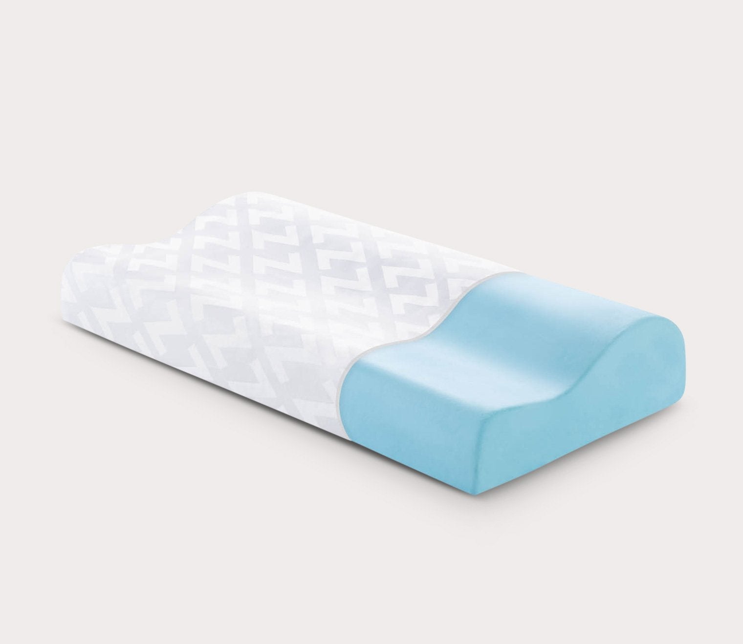 Contour Gel Dough Memory Foam Pillow for Spine Alignment