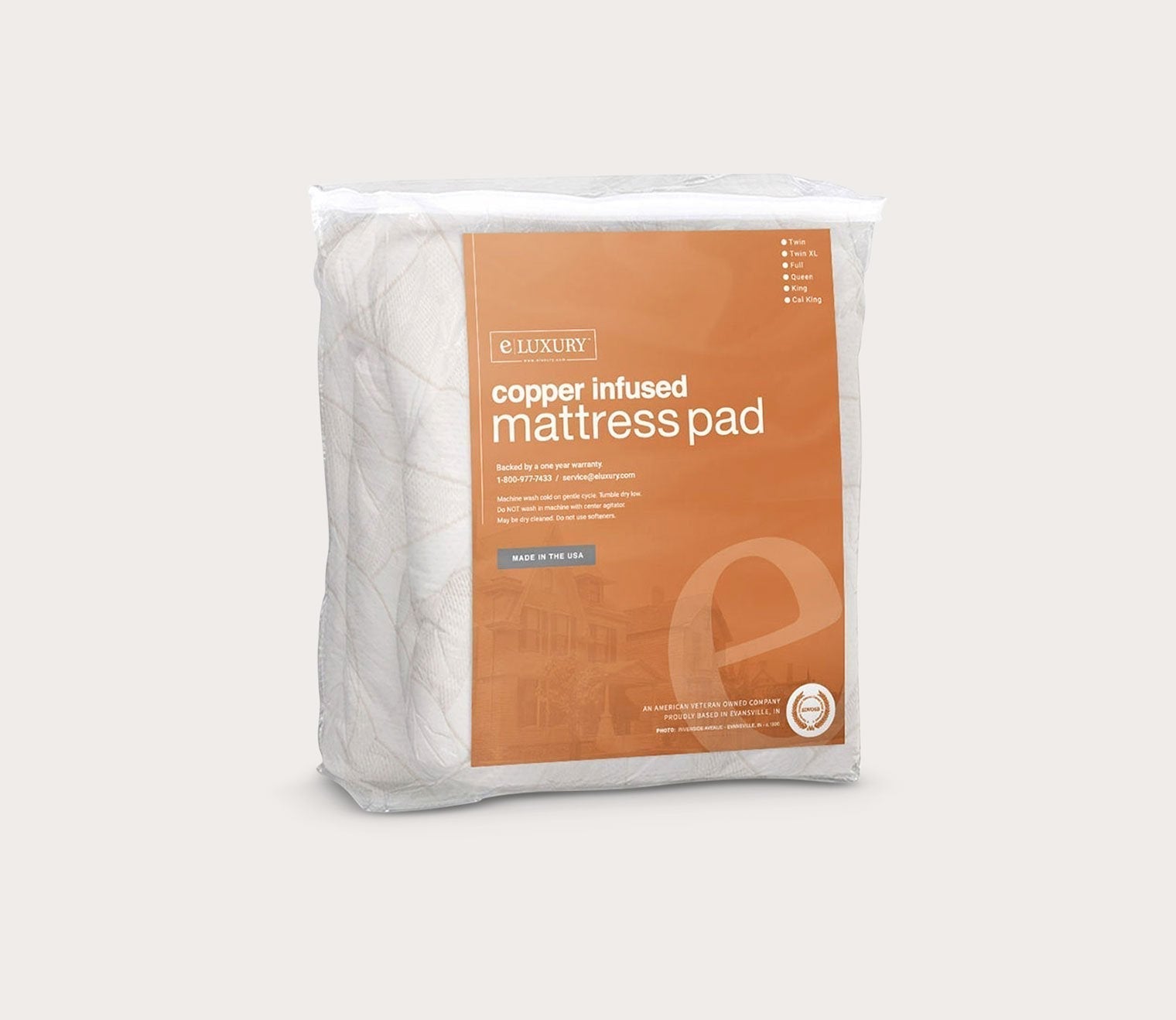 Copper Infused Mattress Pad