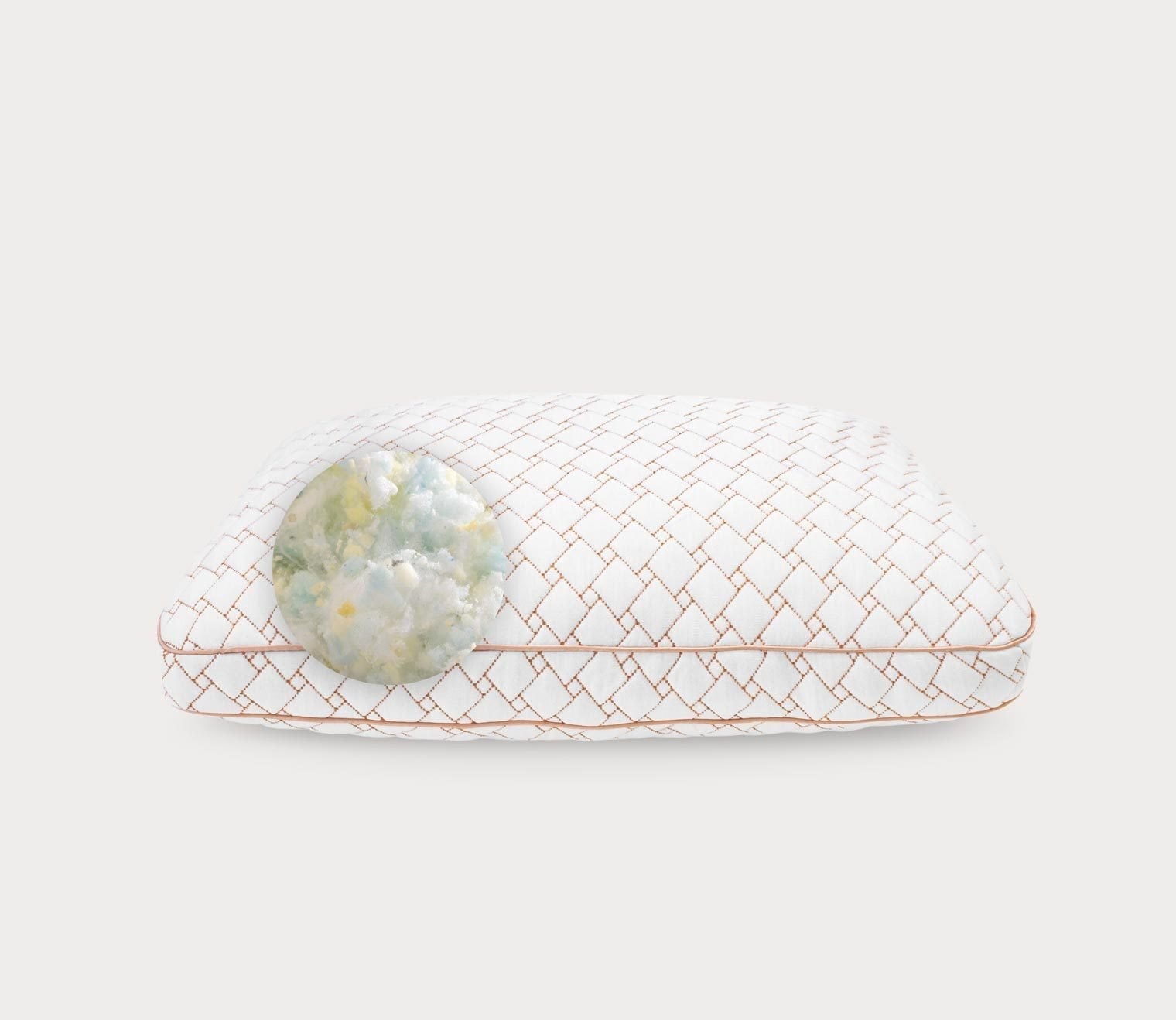 Copper Infused Memory Foam Cluster Pillow Jumbo