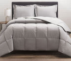 Cotton Twill White Down Comforter All Season