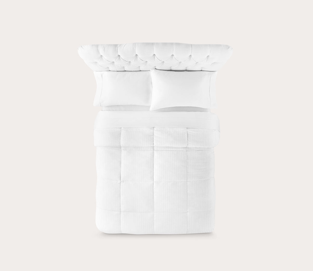 Cotton Damask Luxury Down Alternative Comforter