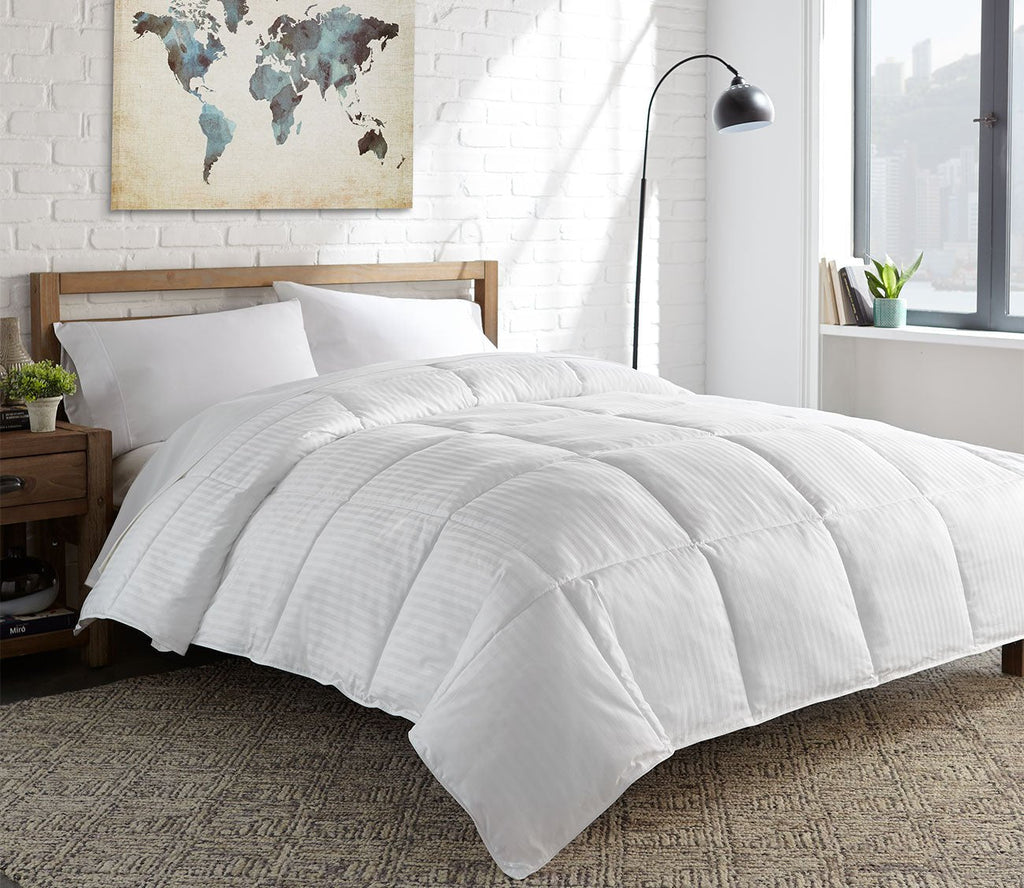 Cotton Damask Luxury Down Alternative Comforter