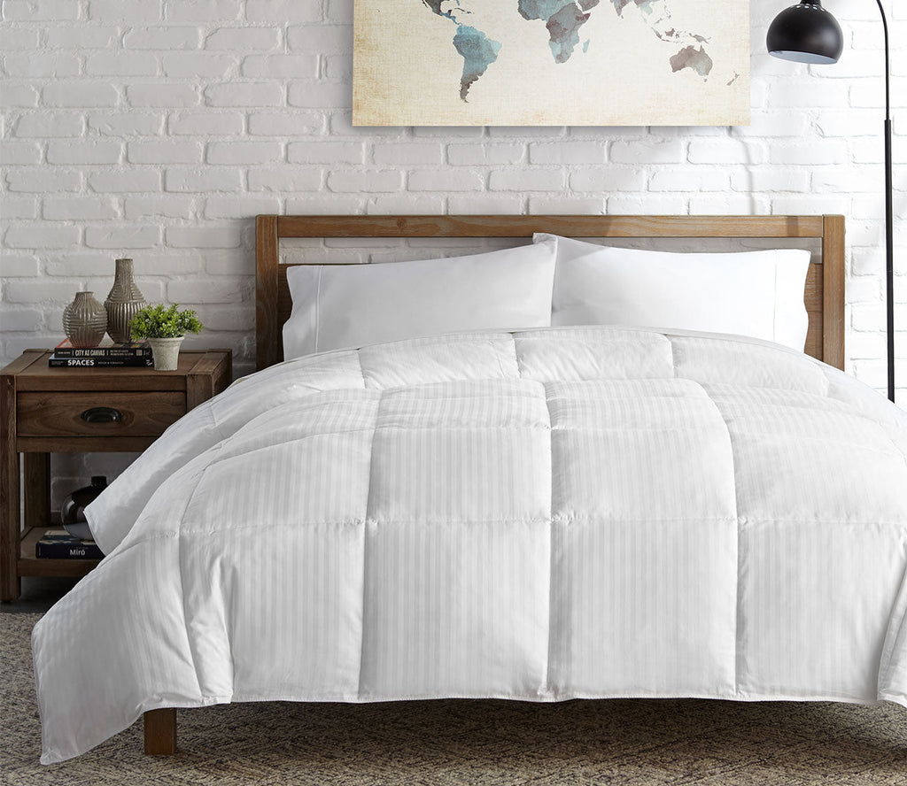 Cotton Damask Luxury Down Alternative Comforter
